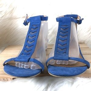 Paprika Chevron Cornflower Blue Sz 41